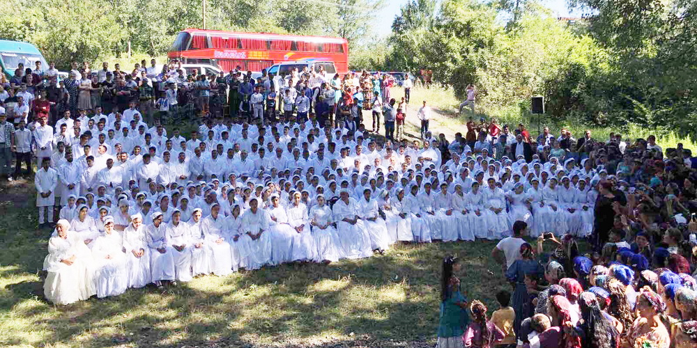 310 newly converted Gypsies were baptized. Transcarpathia, Ukraine. 2020